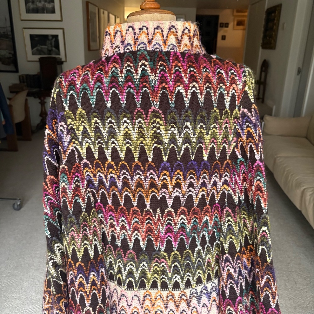Vintage Missoni Multicolor Knit Jacket - Picture 2 of 5